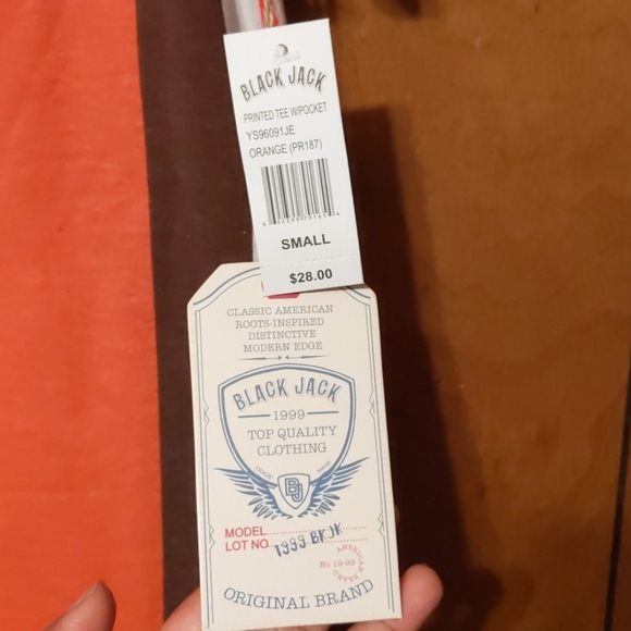 Men's BlackJack1999 Striped Top - Picture 3 of 5